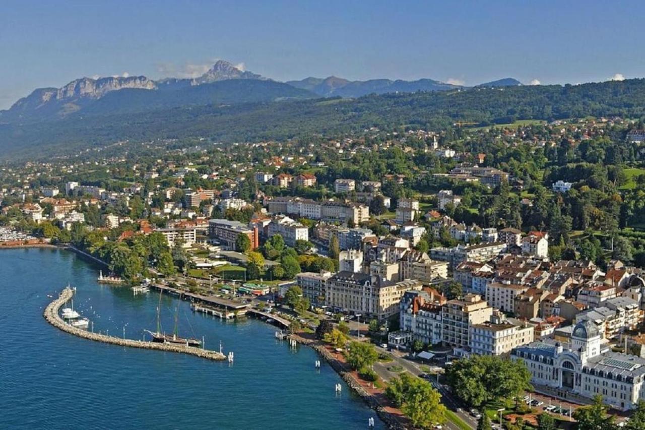 Appartement Hyper Centre Evian - Cote Theatre Екстериор снимка