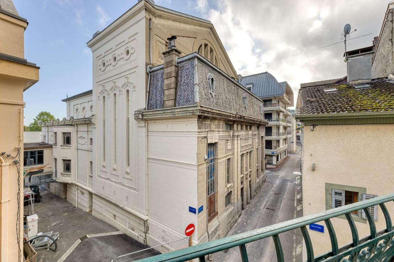 Appartement Hyper Centre Evian - Cote Theatre Екстериор снимка