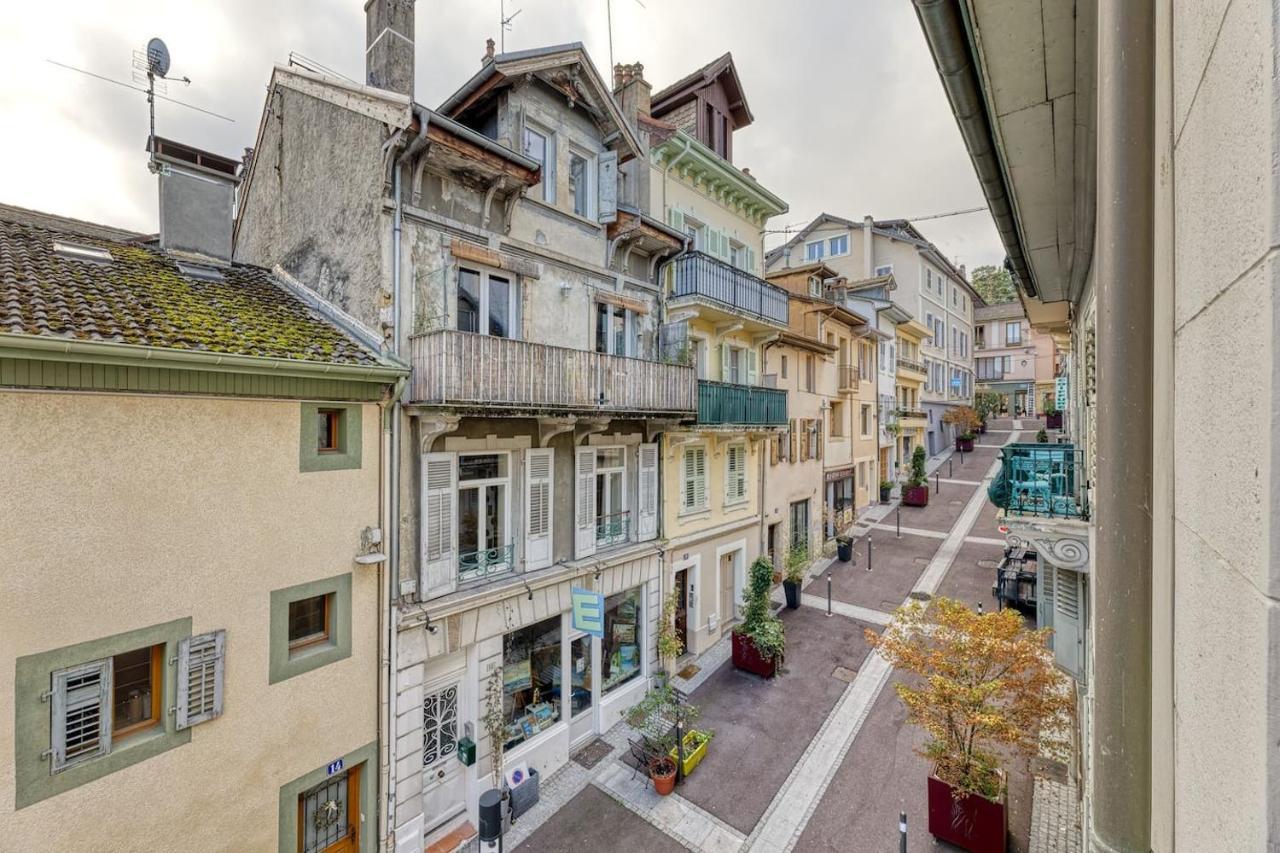 Appartement Hyper Centre Evian - Cote Theatre Екстериор снимка