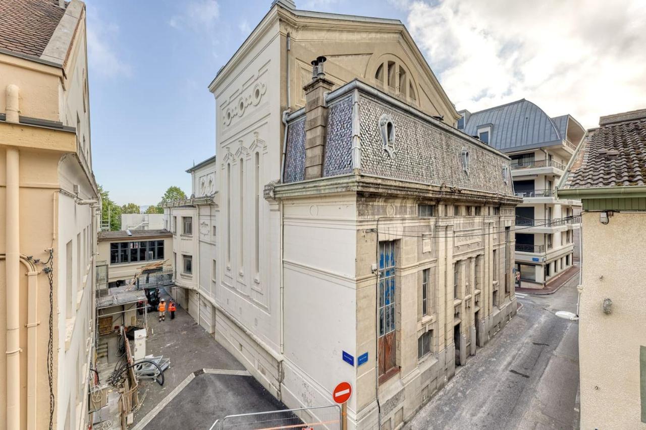 Appartement Hyper Centre Evian - Cote Theatre Екстериор снимка